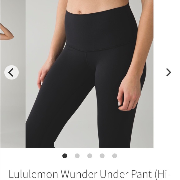 Lululemon Like New Wunder Under HR Pant - Picture 2 of 6